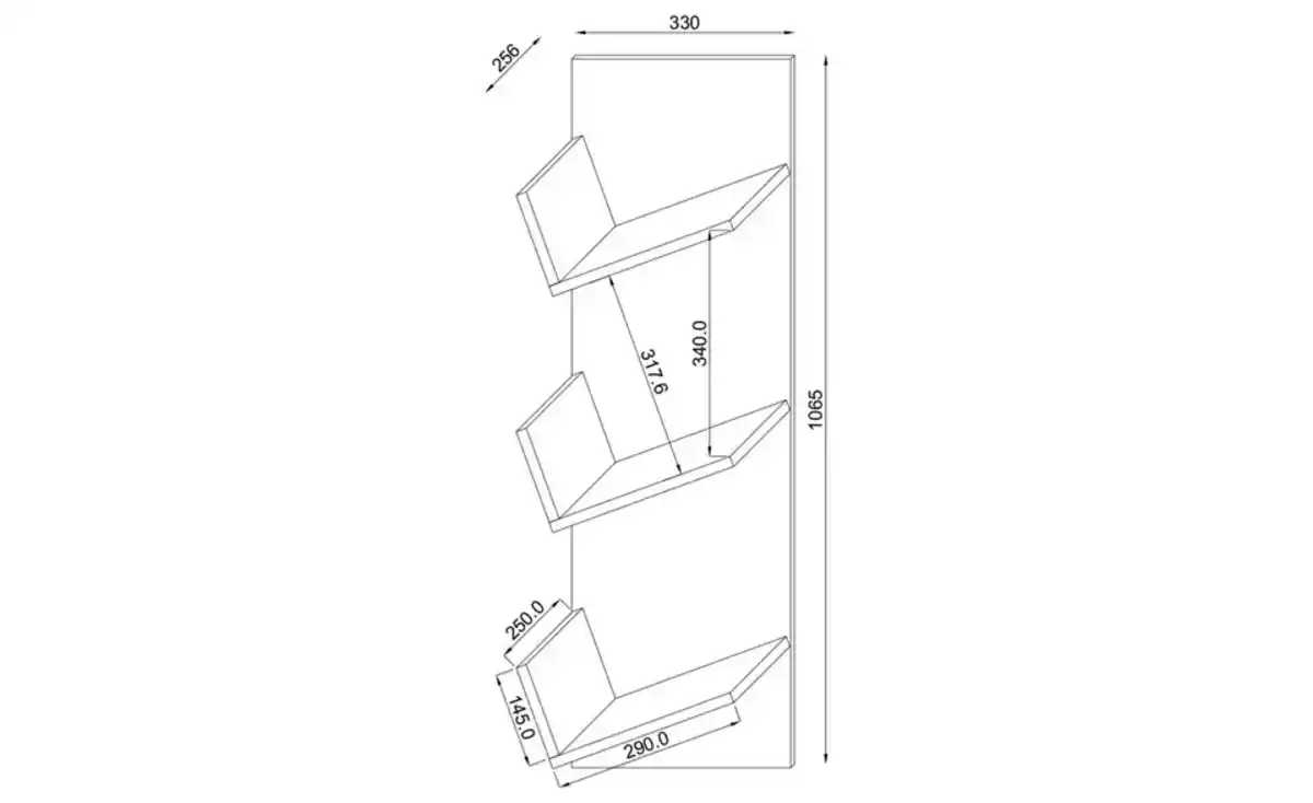 Bild 4 von Wandregal Sulda