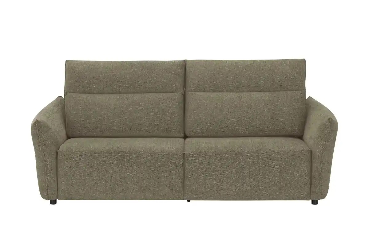 Bild 1 von smart Big Sofa  Linda ¦ grün ¦ Maße (cm): B: 226 H: 78 T: 100.0 Polstermöbel > Sofas > 3-Sitzer - Möbel Kraft