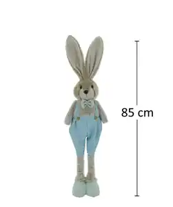 Deko-Hase Ostern, blau