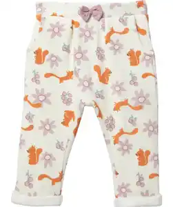 Hose mit Zierschleife, rostbraun