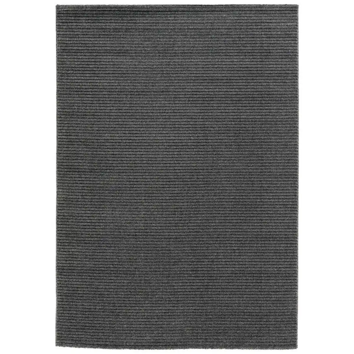 Bild 1 von Schöner Wohnen Webteppich, Anthrazit, Textil, rechteckig, 80x150 cm, für Fußbodenheizung geeignet, Teppiche & Böden, Teppiche, Webteppiche