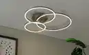 Bild 1 von Trio LED Deckenleuchte, Nickel 3 Ringe
