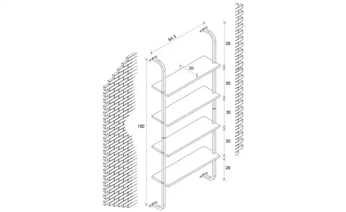 Bild 4 von Wandregal Insasi