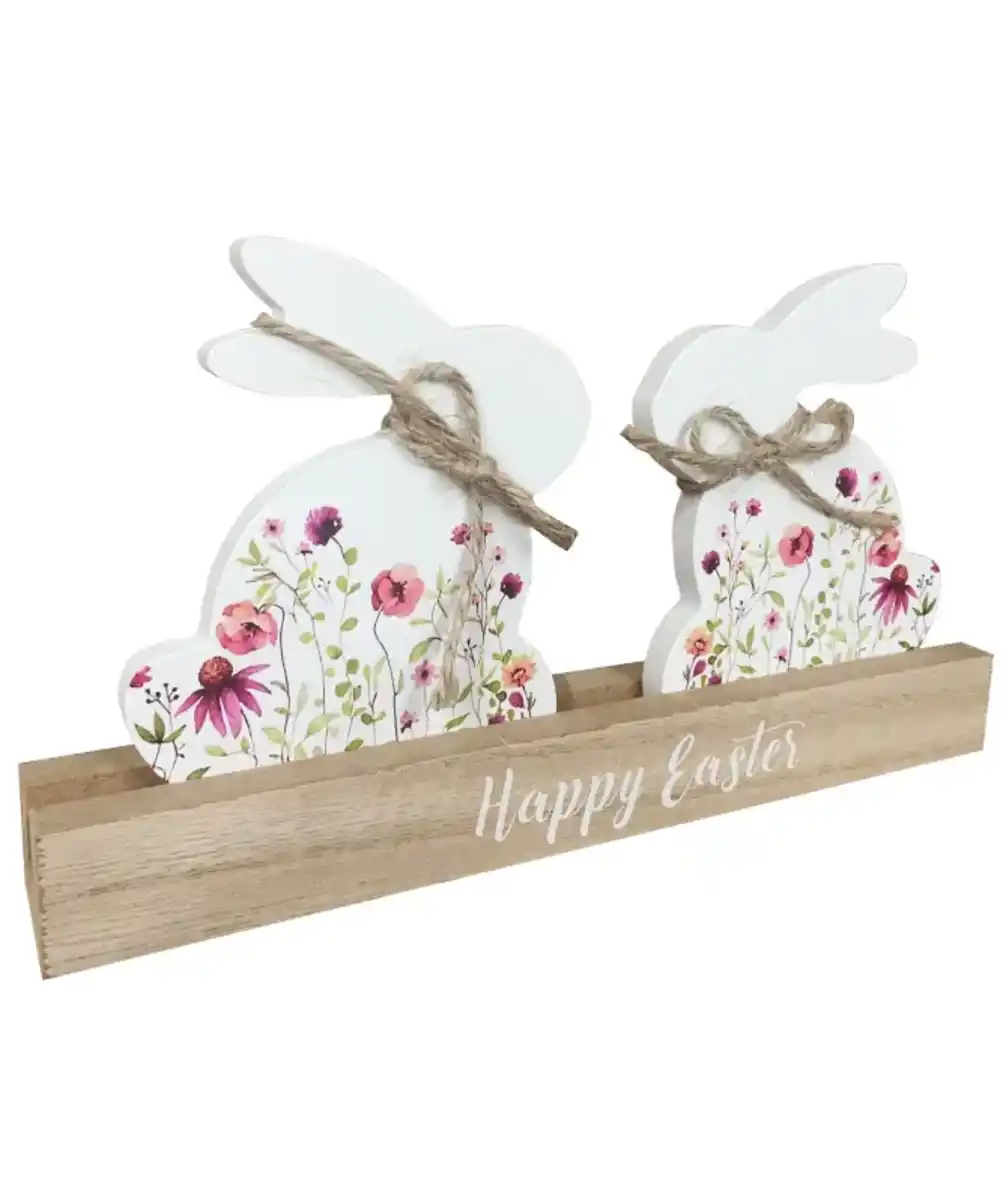 Bild 1 von Deko-Hasen Ostern, naturfarben