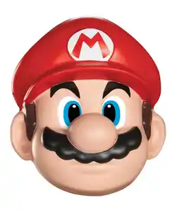 Maske Karneval für Kinder, rot