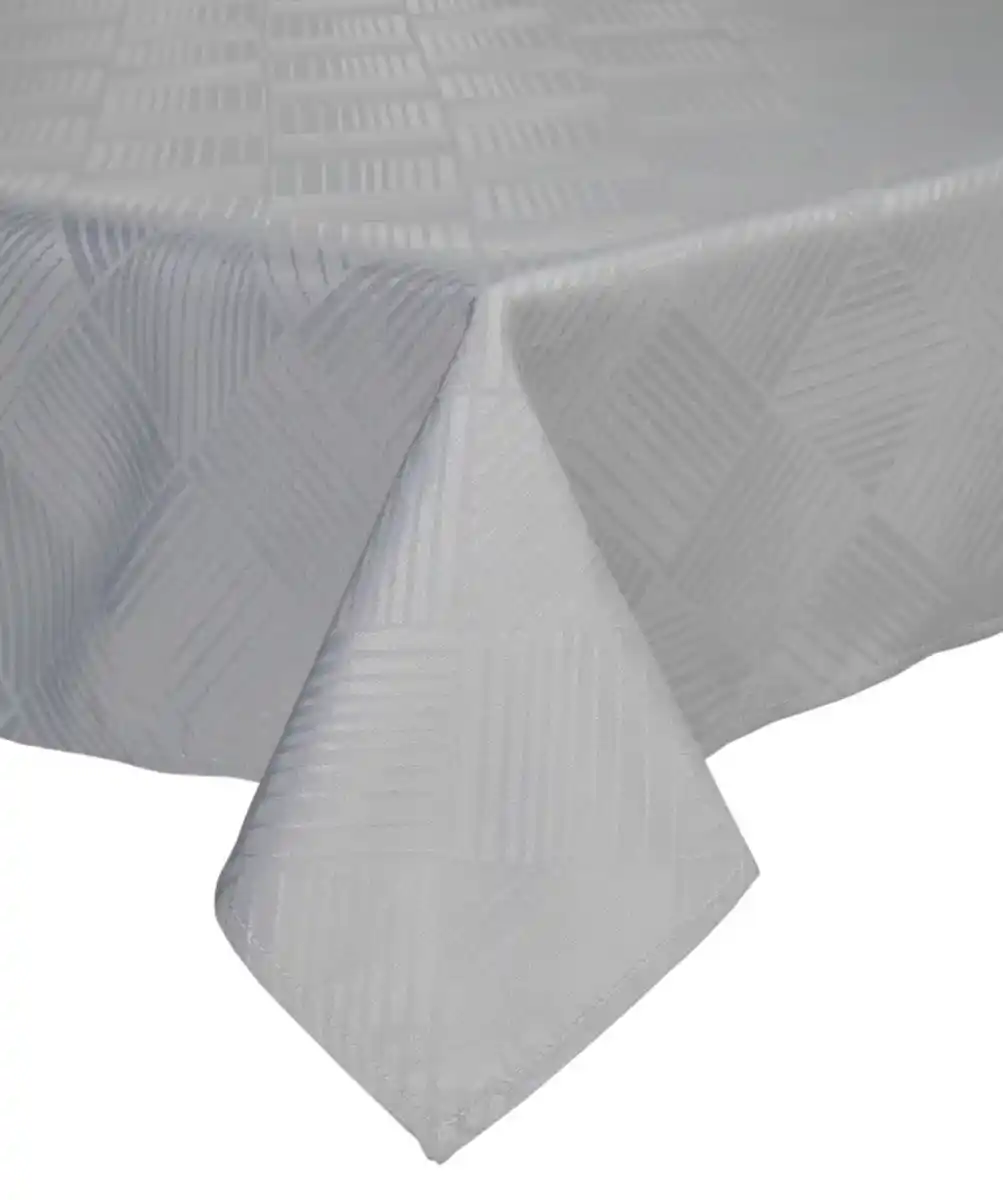 Bild 1 von Tischdecke mit strukturiertem Muster, grau