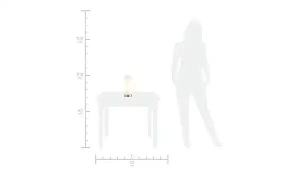 Bild 2 von KHG Tischlampe aus Glas