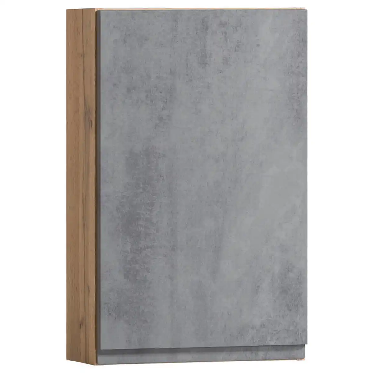 Bild 1 von Held Hängeschrank, Hellgrau, Eiche Wotan, Holzwerkstoff, 2 Fächer, 40x64x20 cm, Made in Germany, stehend, hängend, Badezimmer, Badezimmerschränke, Hängeschränke