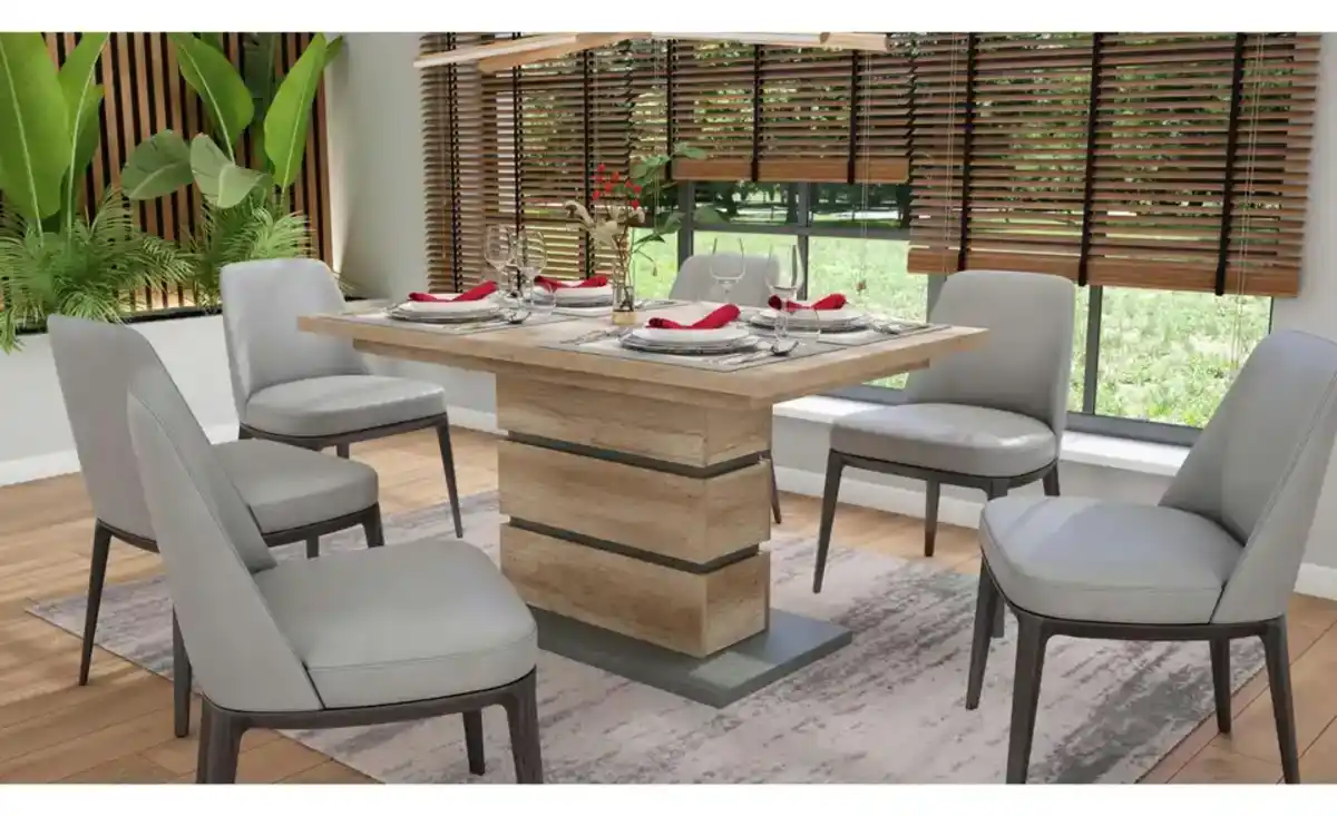 Bild 1 von by Living Esstisch mit Auszug Bea