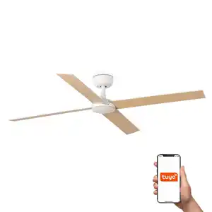 Deckenventilator, Metall, 23.2 cm, Lampen & Leuchten, Innenbeleuchtung, Deckenleuchten