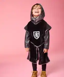 Kinderkostüm Karneval, grau/schwarz