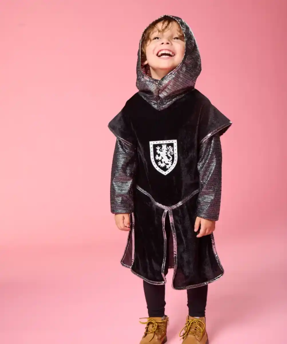 Bild 1 von Kinderkostüm Karneval, grau/schwarz