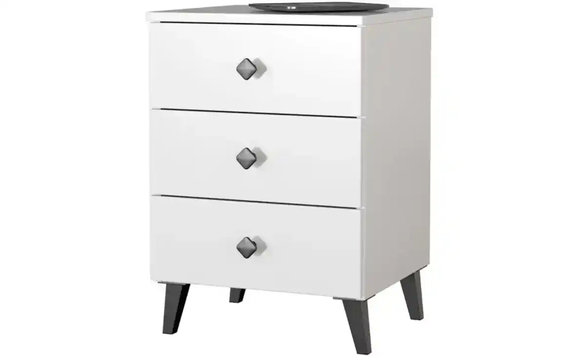 Bild 3 von Nachttisch mit 3 Schubladen Lara