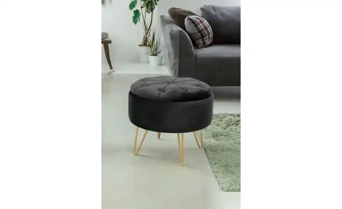 Bild 1 von Pouf mit Füßen Anna