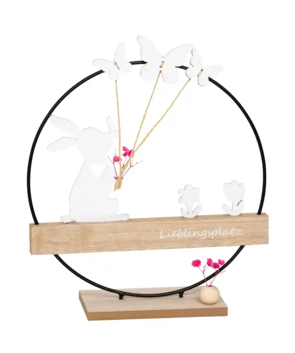 Bild 1 von Deko-Aufsteller Ostern, weiß