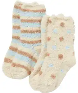 Kuschelige Flauschsocken, blau