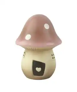 Deko-Pilz Frühling, rosa