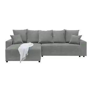 Ecksofa Alatri Grau, Grau