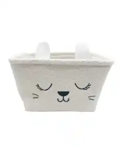 Aufbewahrungskorb Ostern, weiß