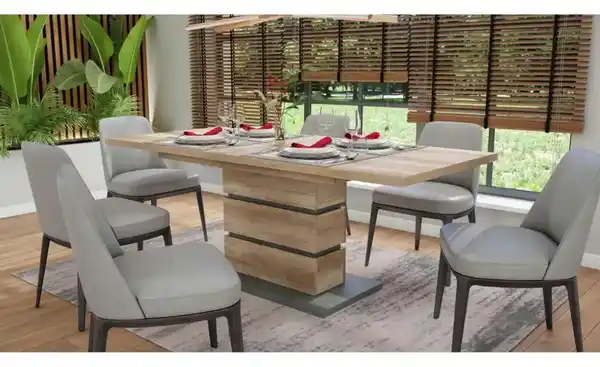 Bild 3 von by Living Esstisch mit Auszug Bea