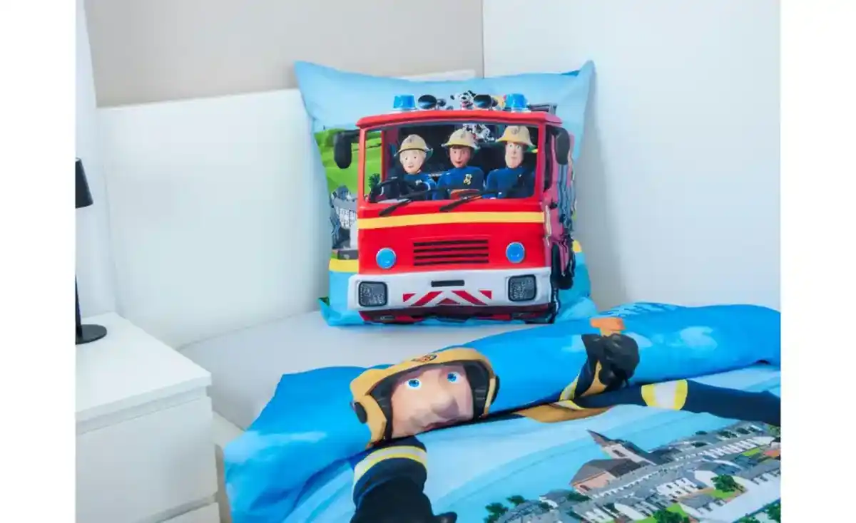 Bild 2 von Herding Bettwäsche-Set Feuerwehrmann Sam