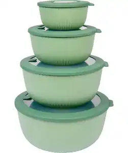 Frischhaltedosen mit Dampfauslass, grün