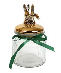 Aufbewahrungsglas Ostern, klar