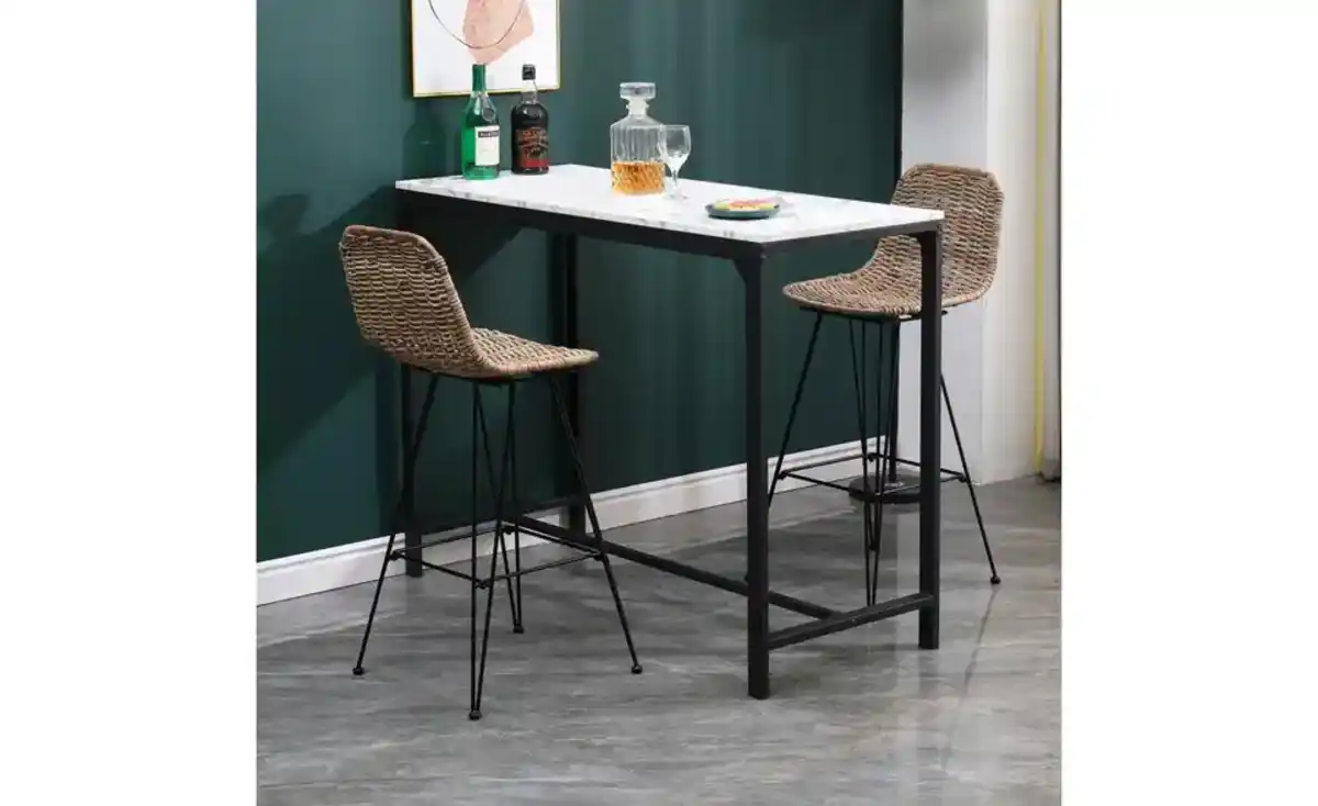 Bild 3 von Barhocker 2er-Set Tabpenang