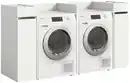 Bild 1 von Waschmaschinenschrank Free Weiß ca. 190x101x60 cm, Weiß