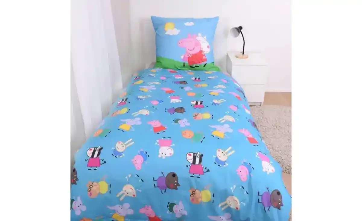 Bild 1 von Herding Bettwäsche-Set Peppa Wutz