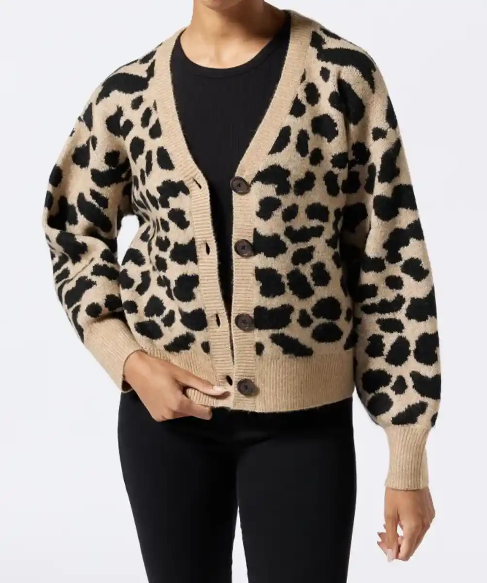 Bild 1 von Strickjacke Leo, Leopardendruck