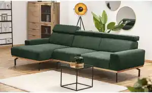 Max Winzer Ecksofa mit Holzsockel Emmi