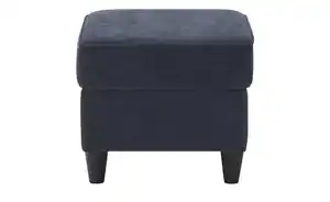 Hocker  Kivana ¦ blau ¦ Maße (cm): B: 52 H: 45 T: 52.0 Polstermöbel > Hocker - Möbel Kraft