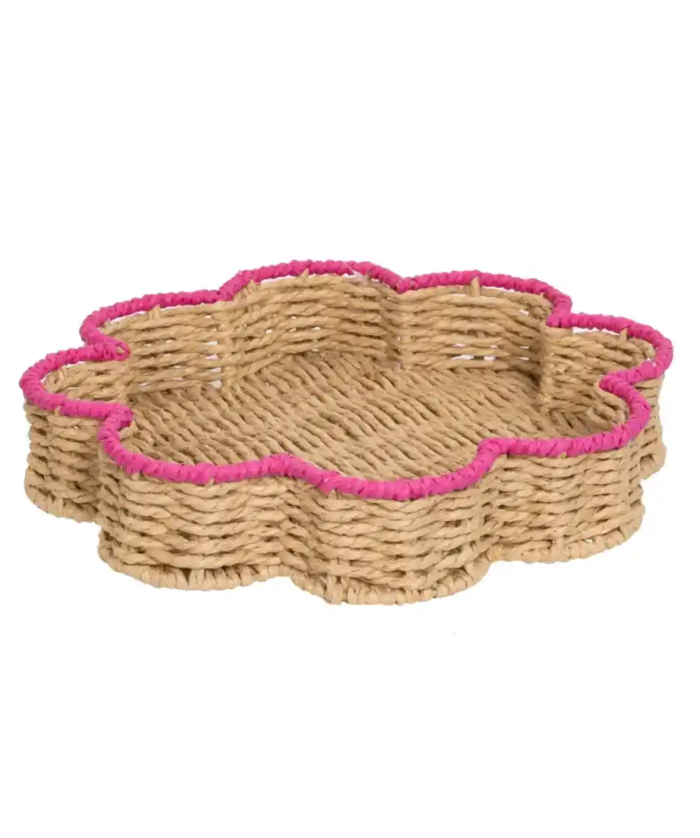 Bild 1 von Deko-Tablett Blume, pink