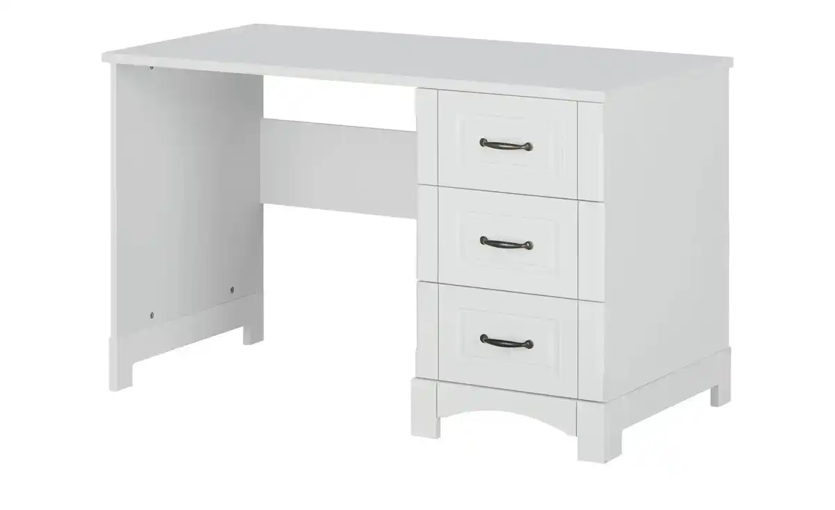 Bild 1 von Schreibtisch   ¦ weiß ¦ Maße (cm): B: 122 H: 75 T: 60.0 Tische > Bürotische - Möbel Kraft