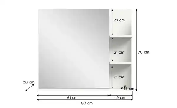 Bild 4 von Spiegel mit Ablage Laßzinssee