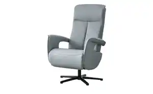 Hukla Relaxsessel  Dustin ¦ grau ¦ Maße (cm): B: 72 H: 110 T: 85.0 Polstermöbel > Sessel > Ledersessel - Möbel Kraft