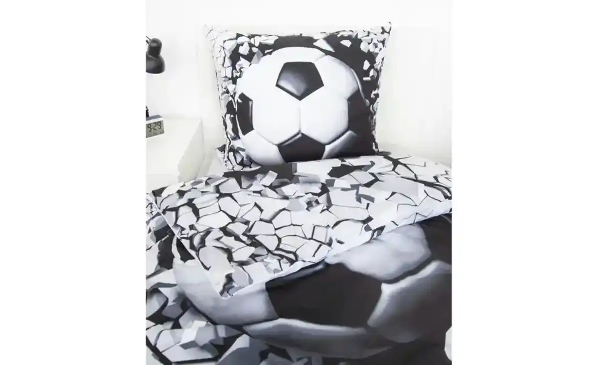 Bild 4 von Herding Bettwäsche-Set 3D Fußball