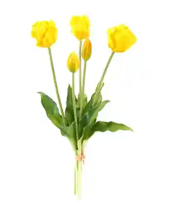 Kunstblumen Frühling, gelb