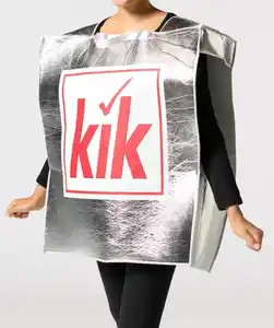 Erwachsenenkostüm Karneval, silber