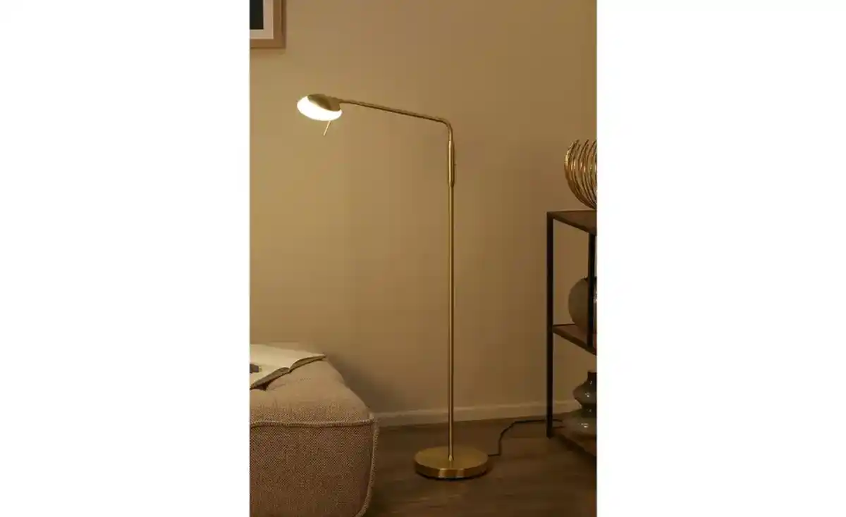 Bild 1 von Fischer-Honsel LED-Stehleuchte, 1-flammig, messing matt