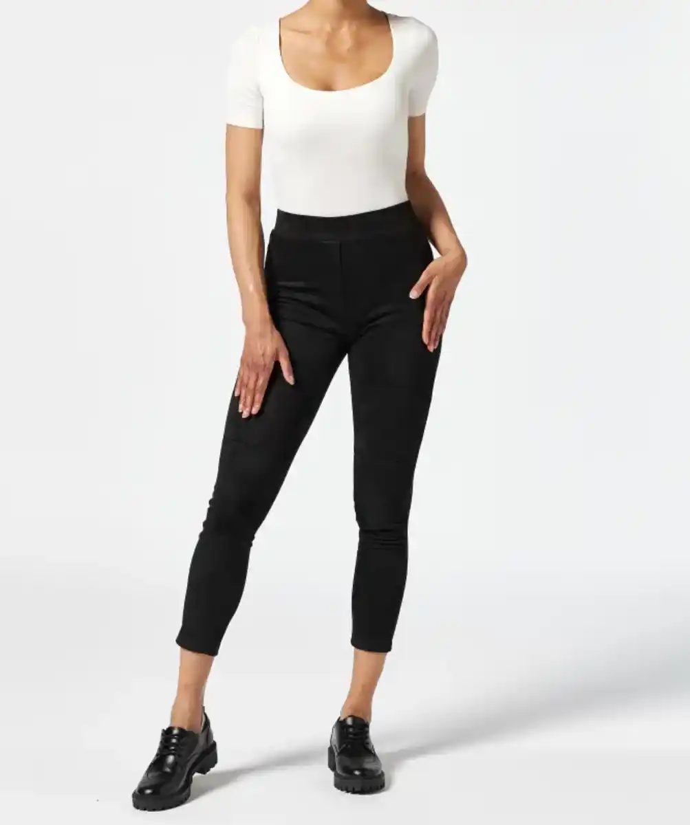 Bild 1 von Hose Wildlederimitat, schwarz