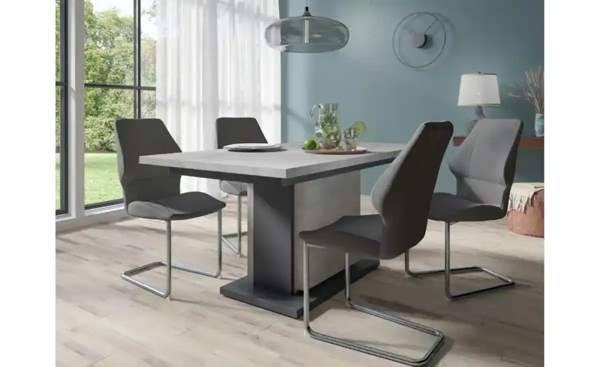 Bild 1 von by Living Säulentisch mit Auszug Britta