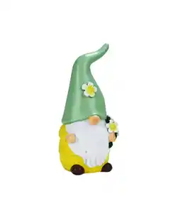 Deko-Wichtel Frühling, gelb