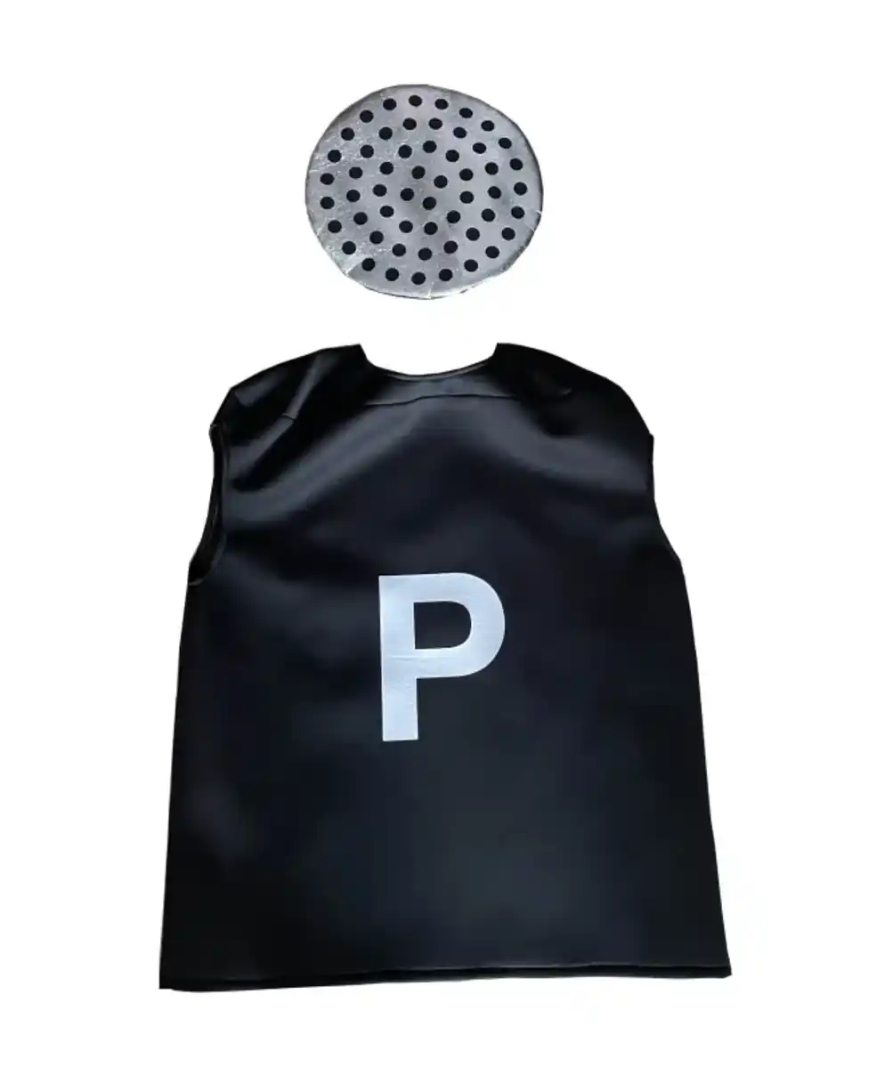 Bild 1 von Erwachsenenkostüm Karneval, schwarz