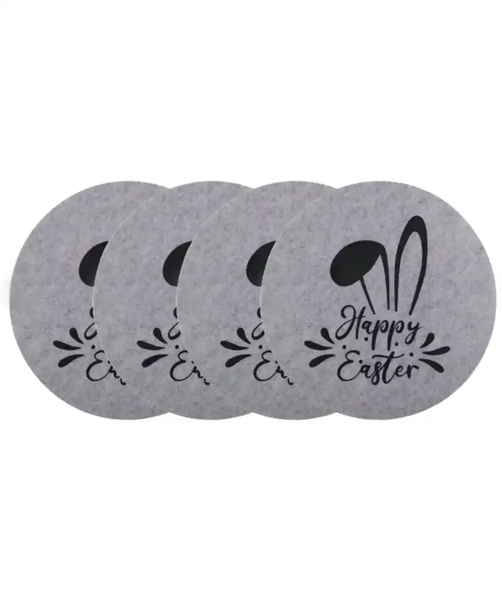 Bild 1 von Platzsets Ostern, grau gemustert