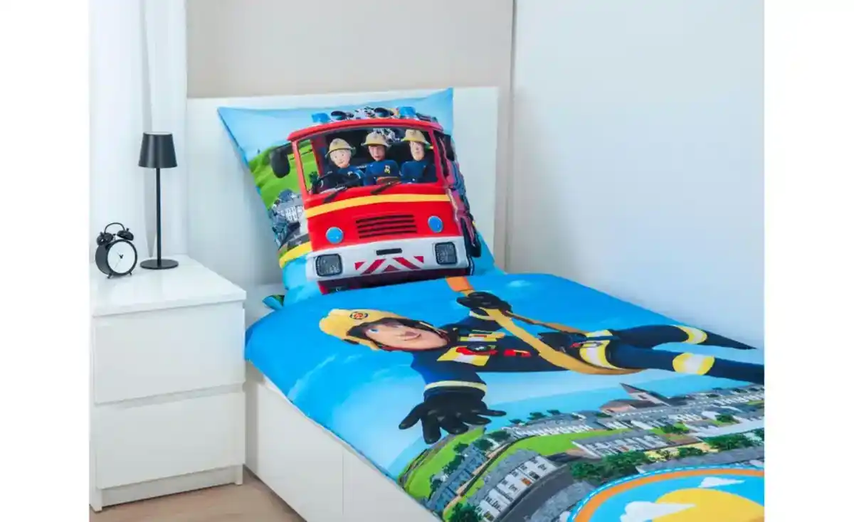 Bild 3 von Herding Bettwäsche-Set Feuerwehrmann Sam