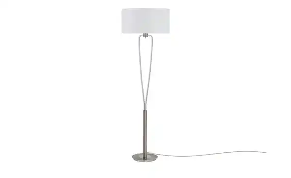 Bild 2 von Trio Stehleuchte, 1-flammig, nickel matt, Fuß geschwungen