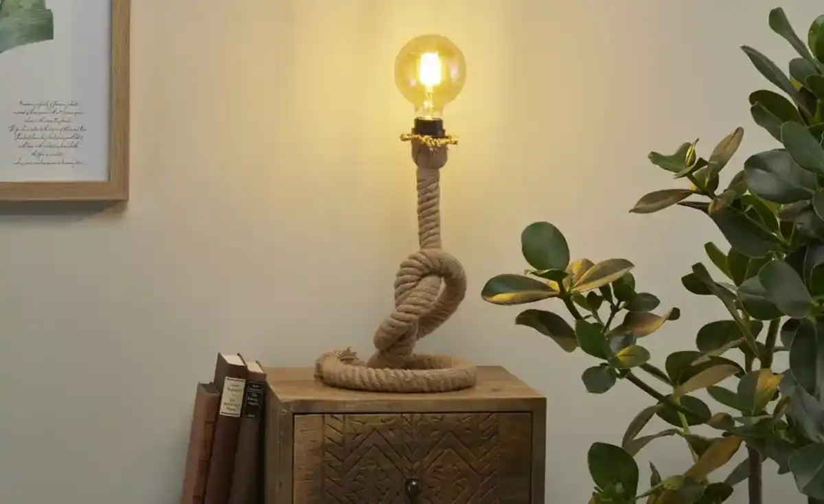 Bild 1 von Paul Neuhaus Tischleuchte, 1-flammig, Seil