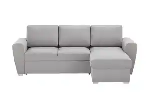 smart Ecksofa  Valdi ¦ grau ¦ Maße (cm): B: 243 H: 86 T: 163.0 Polstermöbel > Sofas > 3-Sitzer - Möbel Kraft